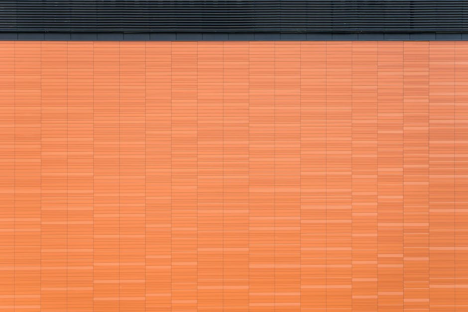 Eine Farbkombination für Orange Wände